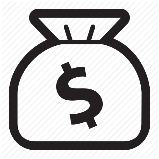 512x512 Bag, Buy, Cash, Dollar, Dollars, Income, Money, Purchase, Sell Icon