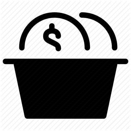 512x512 Amount, Basket, Basket Coins, Business, Buy, Coin, Coins, Creative