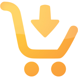 256x256 Web Orange Buy Icon