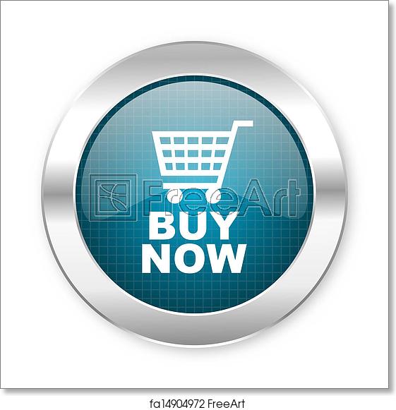561x581 Free Art Print Of Buy Now Icon Freeart