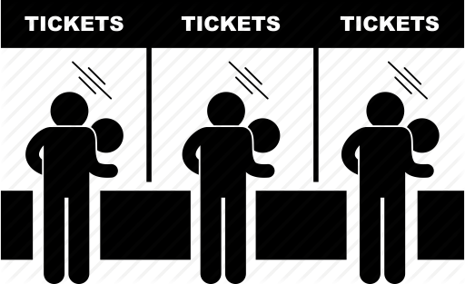 512x313 Buying, Commuter, Counter, Queue, Subway, Ticket, Tran