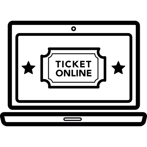512x512 Online Cinema Tickets Icons Free Download