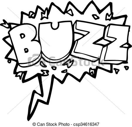 450x433 Freehand Drawn Speech Bubble Cartoon Buzz Symbol