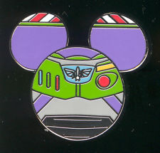 225x215 Mickey Mouse Icon Mystery Pouch Buzz Lightyear Disney Pin