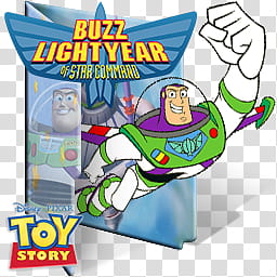 256x256 Toy Story Collections Folder Icons, Buzz Lightyear Of Star Command