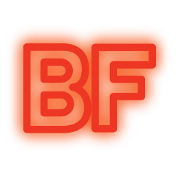 256x256 Buzzfeed, Media, Neon, Set, Social Icon