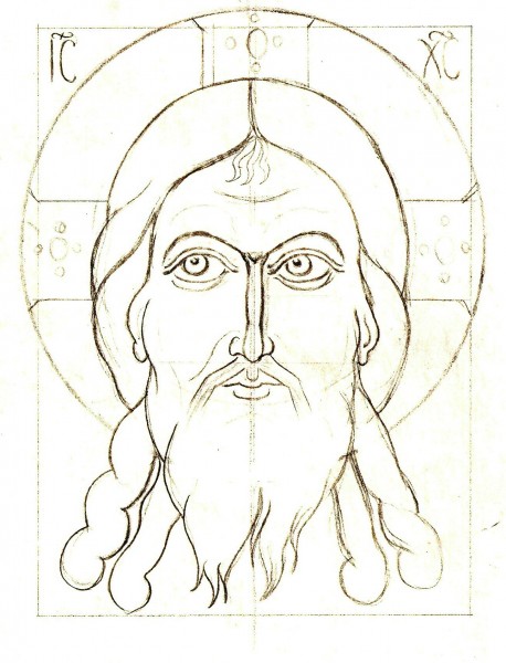 458x600 Drawing Religious Icon Patterns Images