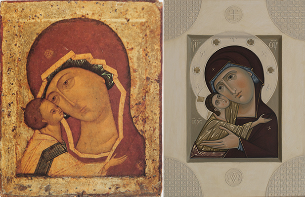 617x400 Icon Painting Workshopicon Of Our Lady Igorevskayain Acu