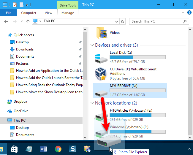 650x522 How To Pin An External Drive To The Windows Taskbar