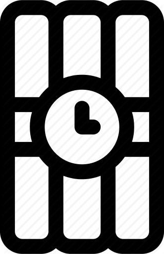 331x512 Bomb, Countdown, Detonator, Dynamite, Explosion, Time Icon