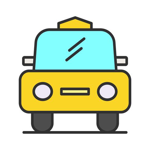 490x490 Cab Line Filled Icon