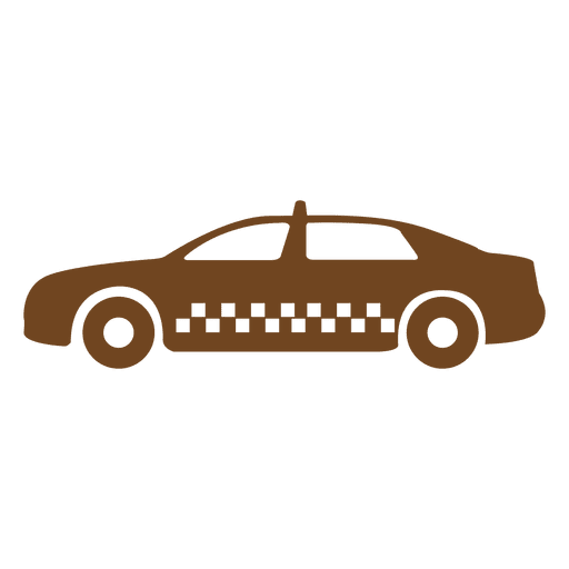 512x512 Taxi Cab Icon Silhouette