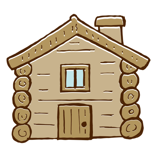 512x512 Camping Log Cabn