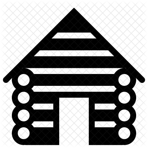 512x512 Wooden Cabn Of Glyph Style