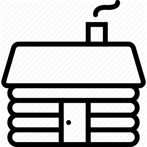 512x512 Cabin, Home, House, Mountan