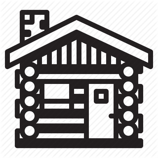 512x512 Cabin, Log, Log Cabin, Logs, Nature, Outdoors, Woods Icon