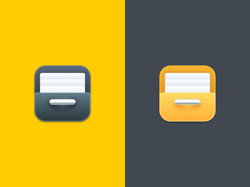 800x600 Filing Cabinet Icon Sketch Freebie