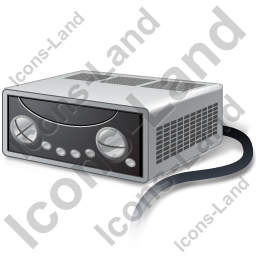 256x256 Cable Box Icon, Pngico Icons