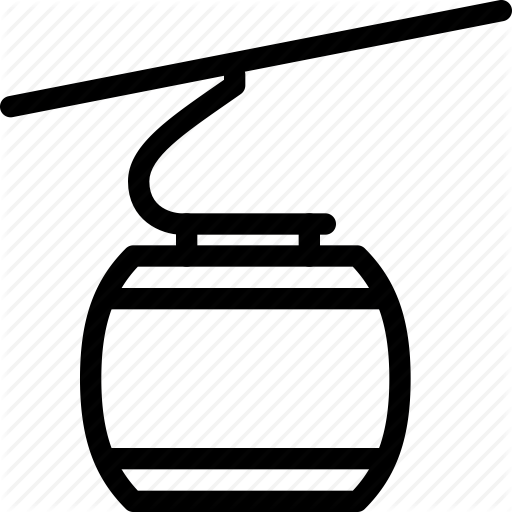 512x512 Cabine, Cable, Car, Climb, Rope, Transport, Travel Icon