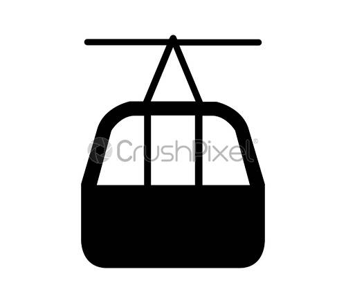 500x438 Cable Car Icon