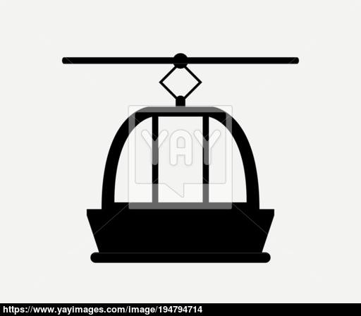 512x448 Cable Car Icon Vector