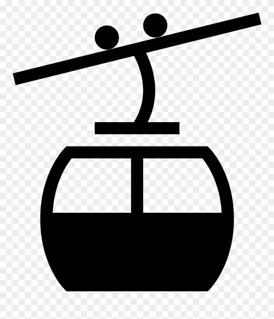 880x1026 Cable Car Filled Icon