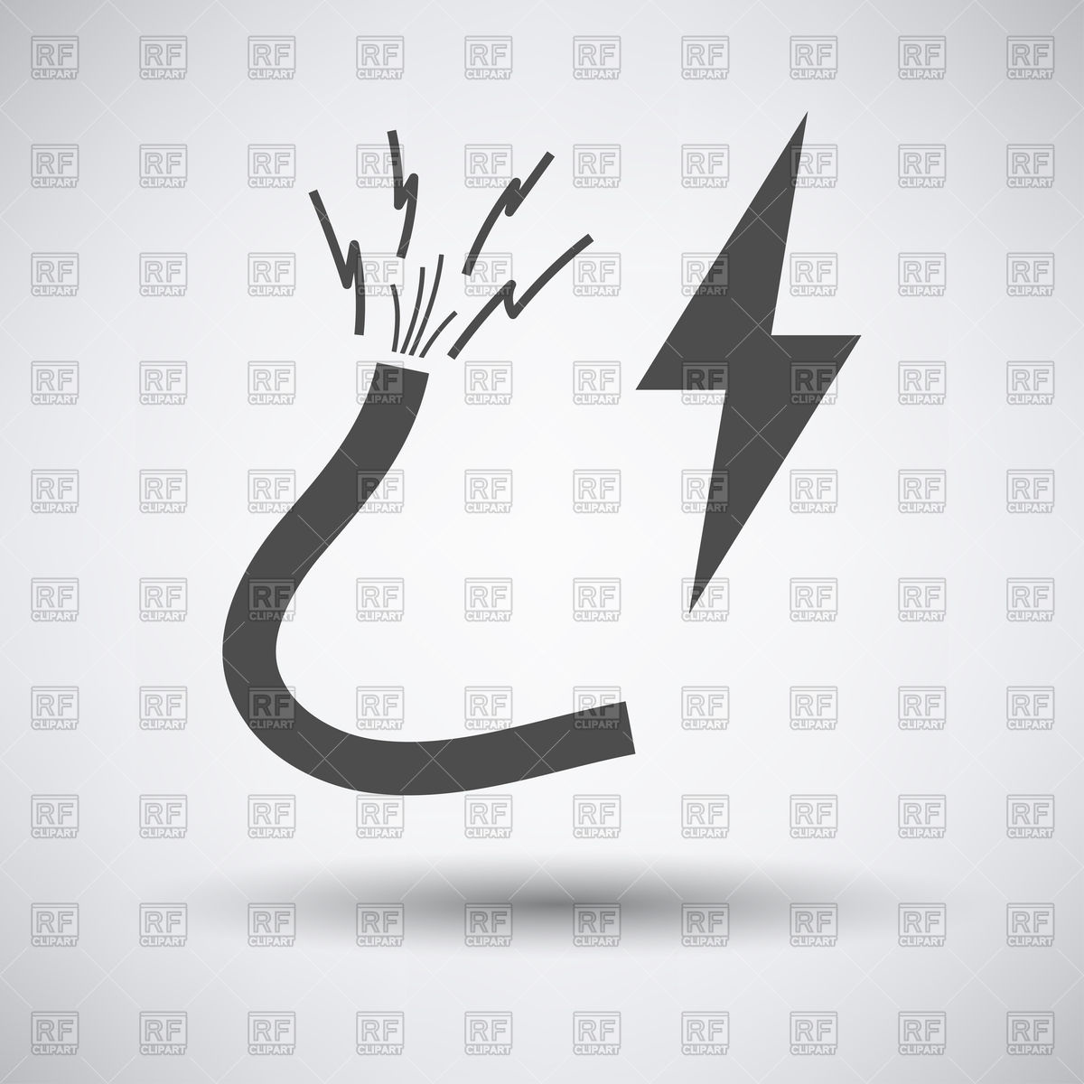 Damaged Cable Icon Vector Image Of Icons And Emblems Angelp 1200x1200 Damaged Cable Icon Vector Image Of Icons And Emblems Angelp