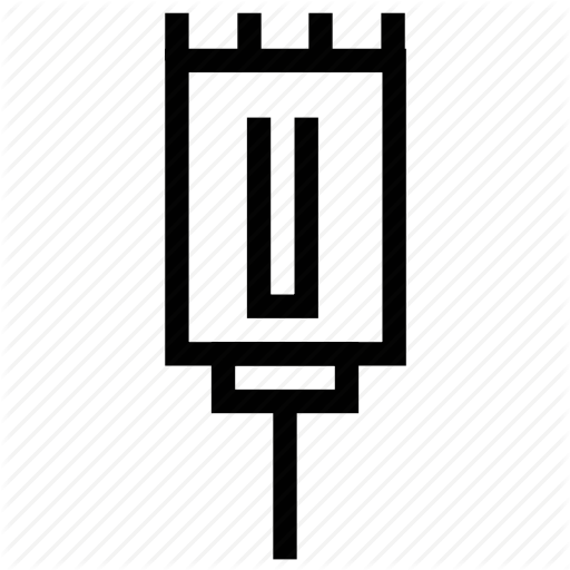 512x512 Line Card Leed, Modem Cable, Modem Connector Icon
