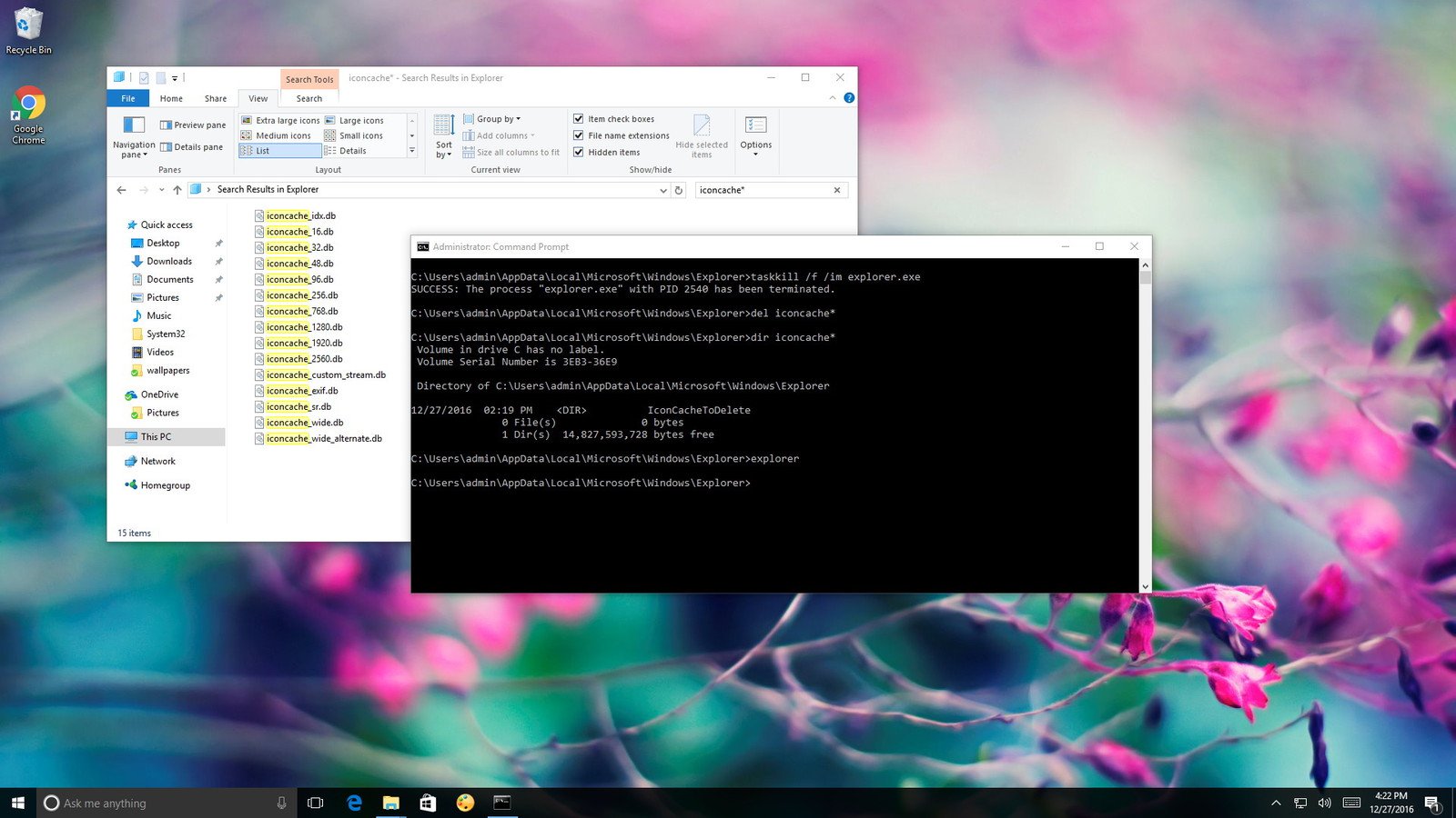 How To Reset The Icon Cache Database On Windows Windows Central 1600x900 How To Reset The Icon Cache Database On Windows Windows Central