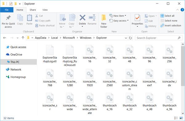 Rebuild Icon Cache, Clear Thumbnail Cache In Windows 600x394 Rebuild Icon Cache, Clear Thumbnail Cache In Windows