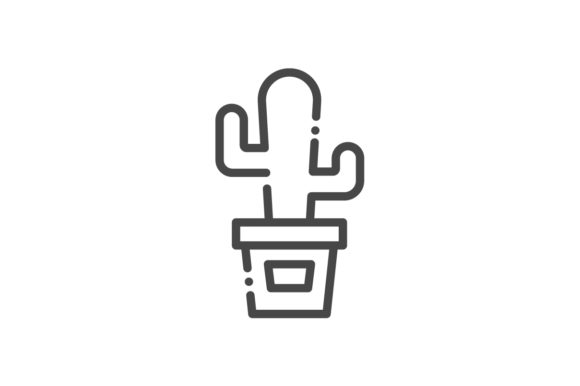 580x386 Cactus Icon Graphic