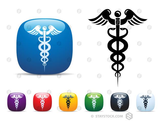 640x480 Caduceus Icon Set Staystock