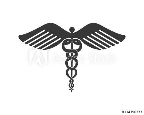 500x398 Caduceus Icon Medical And Health Care Design Vector Graphic
