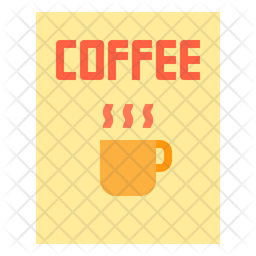 256x256 Cafe Menu Icon Of Flat Style
