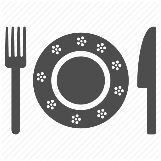 512x512 Cafe, Dinner, Food, Knife, Menu, Order, Restaurant Icon