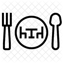 256x256 Cafeteria Icon Of Line Style