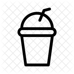 256x256 Caffeine Icon Of Line Style