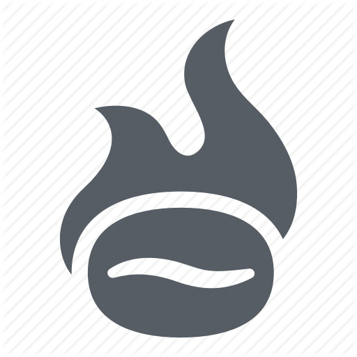 512x512 Bean, Burning, Caffeine, Coffee, Fire Icon