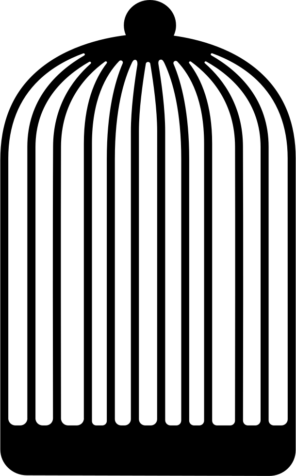 610x980 Tall And Empty Bird Cage Png Icon Free Download