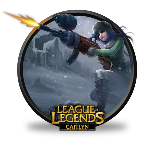 512x512 League Of Legends Caitlyn Arctic Warfare Icon, Png Clipart Image