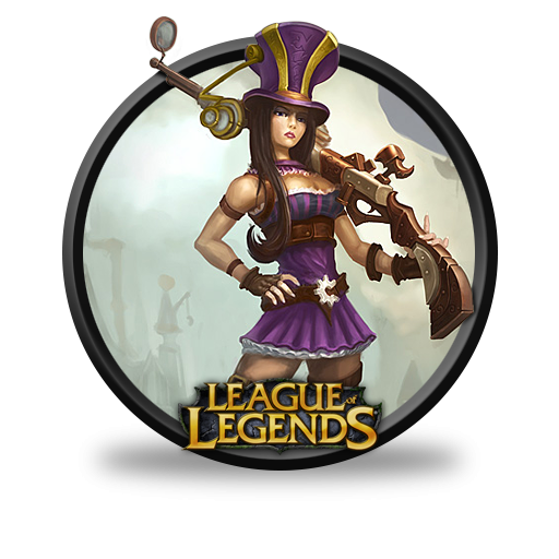 512x512 League Of Legends Caitlyn Icon, Png Clipart Image
