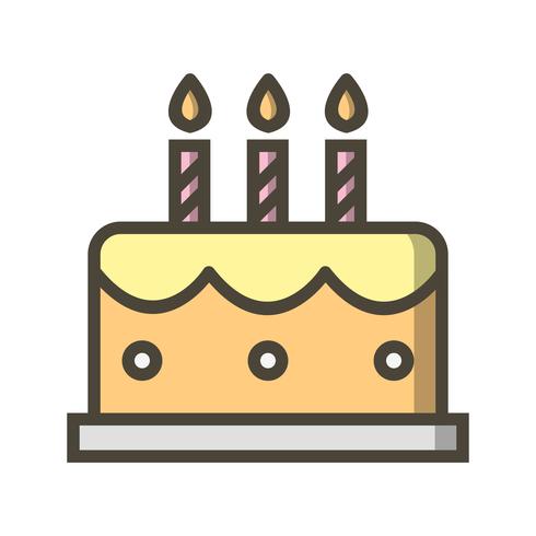 490x490 Vector Cake Icon