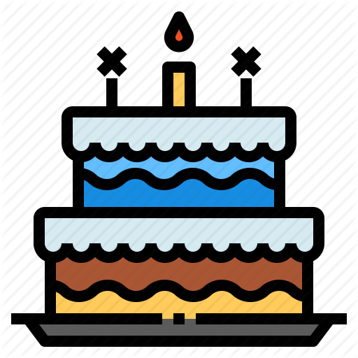 512x512 Birthday, Cake Icon