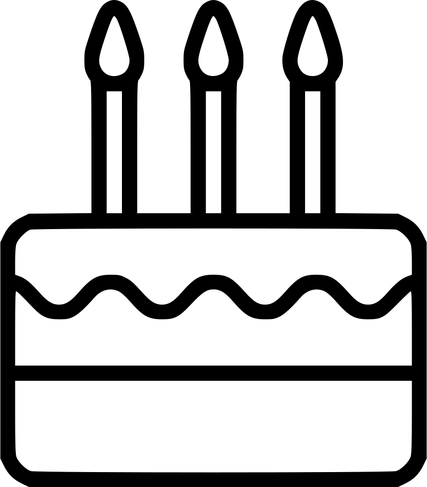 858x980 Birthday Cake Png Icon Free Download