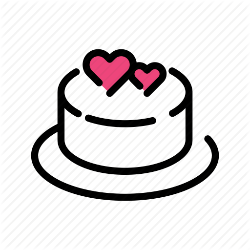 512x512 Cake, Celebration, Event, Heart, Love, Valentine Day Icon
