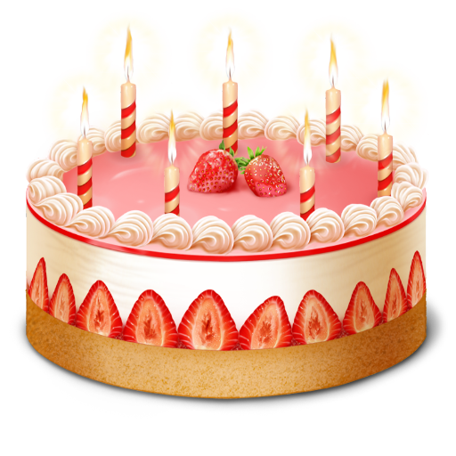 512x512 Birthday, Cake Icon