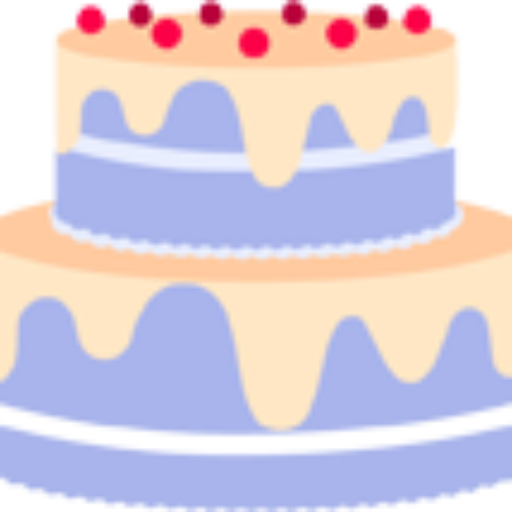 512x512 Cropped Purple Cake Icon Cakin' It Up