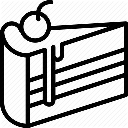 512x512 Cake, Dessert, Drink, Food, Iced, Slice Icon
