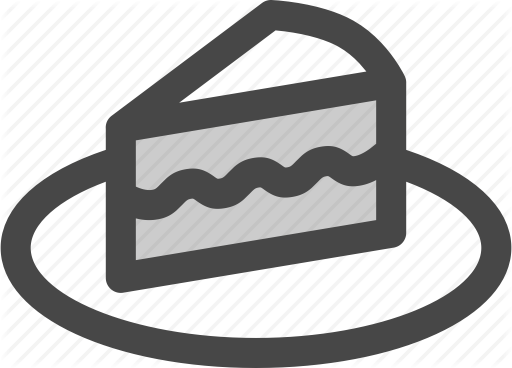 512x368 Birthday, Cake, Dessert, Food, Party, Slice Icon
