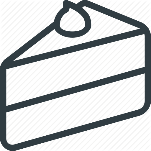 512x512 Birthday, Cake, Dessert, Food, Slice Icon